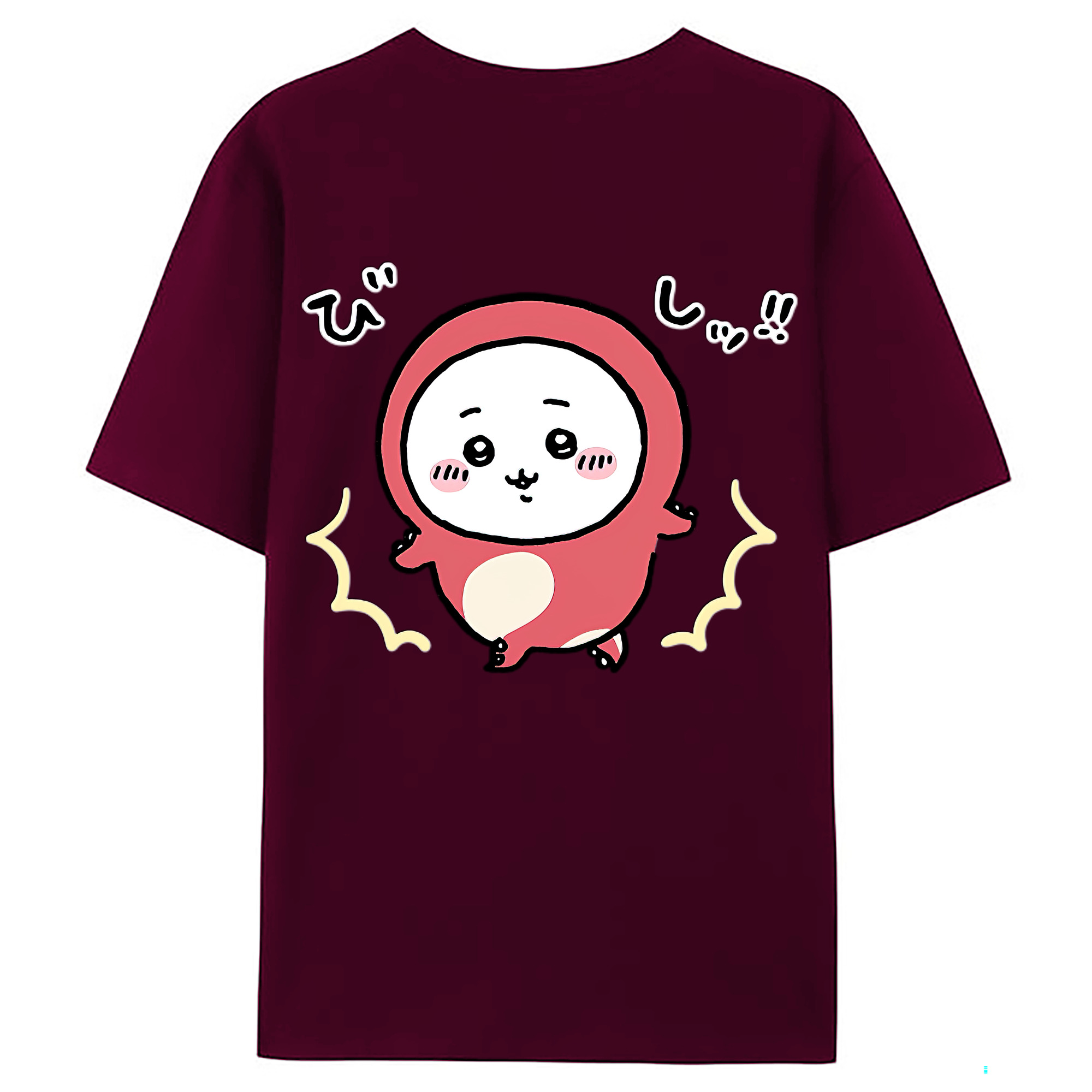 （画像用） ちいかわ ちいかわ Chii-kawa chiikawa レディース半袖Tシャツ(バックプリント)
